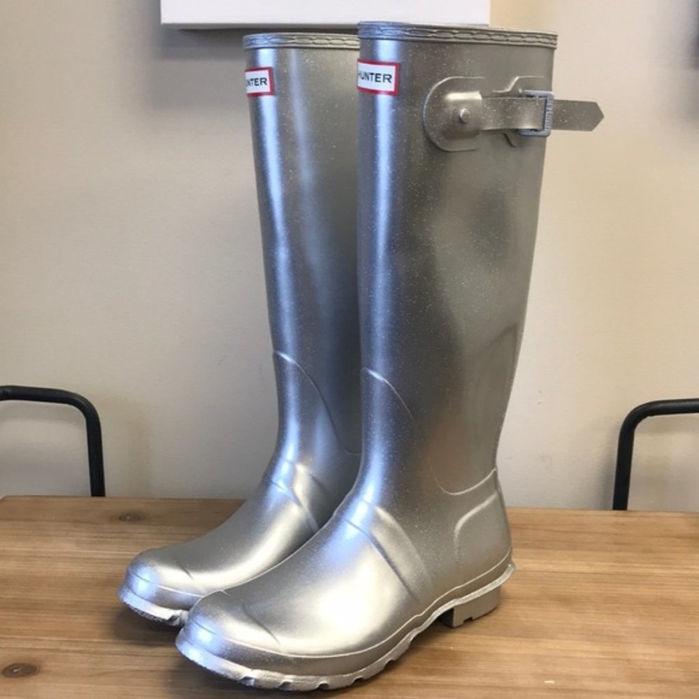 ☔️HUNTER Original Tall Cosmic Waterproof Rain Boot - Picture 4 of 9